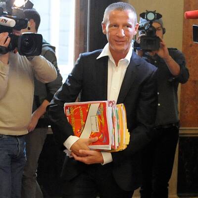 Hannes Jarolim, Justizsprecher der SPÖ und Gabriela Moser, Ausschussvorsitzende