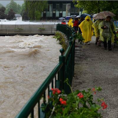Hochwasser in Österreich