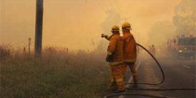 Australische Buschbrände flammen wieder auf