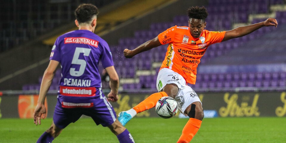 Austria Wien gegen Hartberg