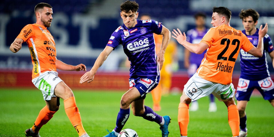 Austria Wien gegen Hartberg