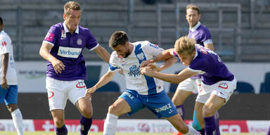 Austria Wien holt nur 1:1 gegen Grödig