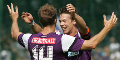 Austria zittert sich zum 4:3 gegen LASK