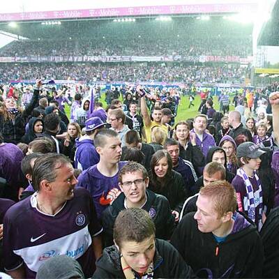 Austria feiert Nr. 1 in Wien