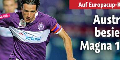 Austria besiegt Magna auswärts 1:0