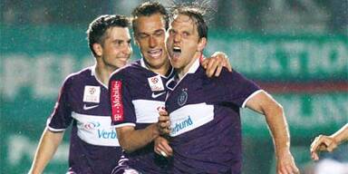 Austria schlägt Rapid im Derby mit 1:0