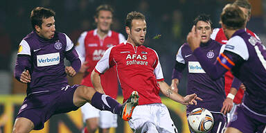 Austria rettet Remis gegen Alkmaar