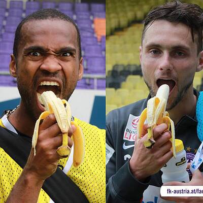 Austria Wiens Ola Kamara und James Holland