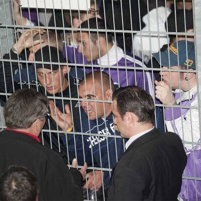 Austria-Fans protestieren nach Cup-Pleite