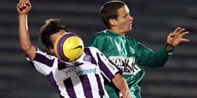 Mattersburg und Austria trennen sich 1:1