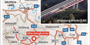 ÖBB befördern Lkw durch Schleuse