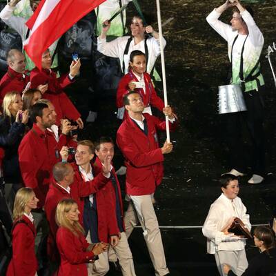 Österreichs Einmarsch bei Eröffnungsfeier