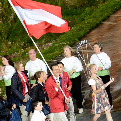 Österreichs Einmarsch bei Eröffnungsfeier