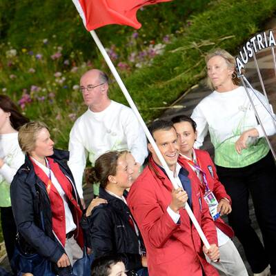 Österreichs Einmarsch bei Eröffnungsfeier