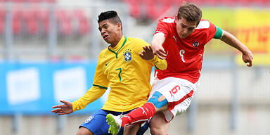 U16-Team schl&auml;gt Brasilien