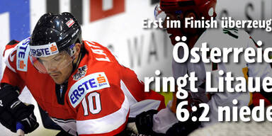 Österreich ringt Litauen nieder