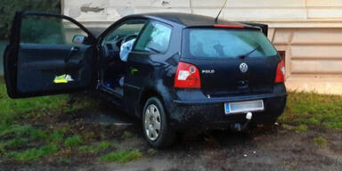 Auto-Lenker crasht in Hausmauer - tot