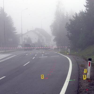 Haiders tödlicher Verkehrsunfall
