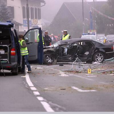 Haiders tödlicher Verkehrsunfall
