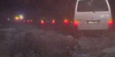 Hunderte saßen auf Autobahn fest