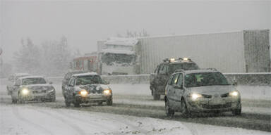 Bis zu 50 cm Neuschnee in Österreich