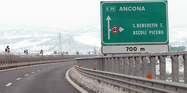 Italiener bauten 54 Jahre an Autobahn