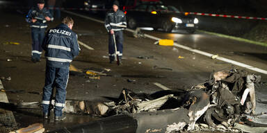 Hubschrauber Autobahn