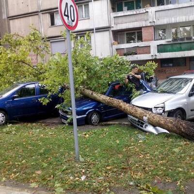 Unwetter auch in Kroatien: Zadar