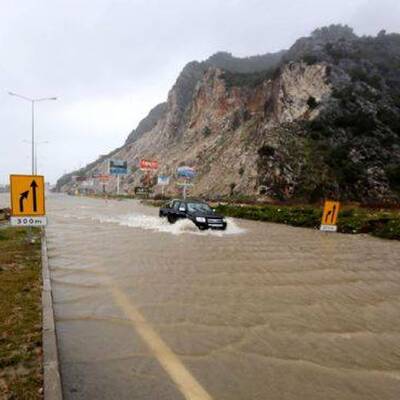 Verkehrschaos in Antalya