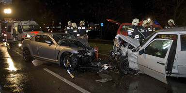 Ein Toter bei Frontalcrash bei Baden