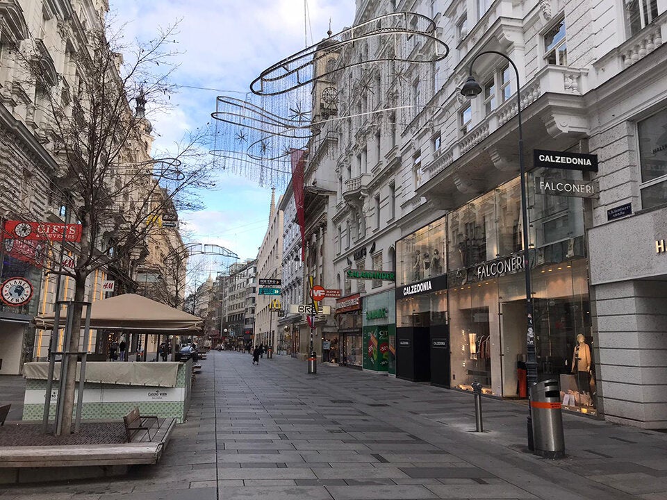 Die Bilder des ersten Lockdown-Tages: Wien wird zur Geisterstadt