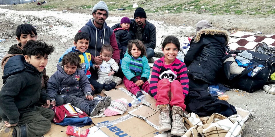 Larissa Eckhardt Flüchtlinge Griechenland Türkei