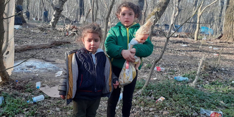 Flüchtlingskrise Flüchtlinge Türkei EU Kinder
