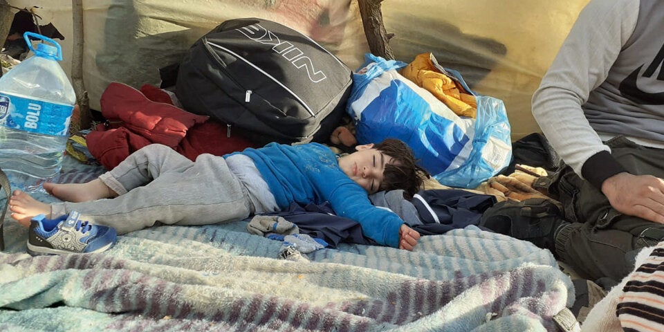 Flüchtlingskrise Flüchtlinge Türkei EU Kinder