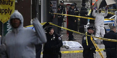 Terror-Attacke mit Hacke mitten in New York 
