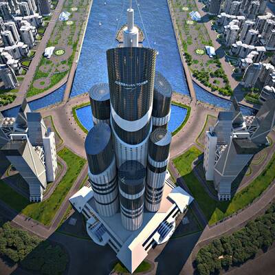 Azerbaijan Tower 