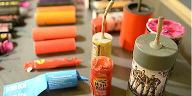 Hochexplosive B&ouml;ller im Umlauf