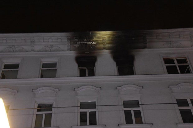 Zimmerbrand in Wien-Leopoldstadt