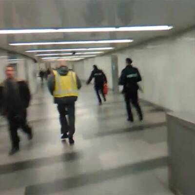 Feuer-Alarm in der Wiener U-Bahn