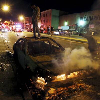 Schwere Krawalle in Baltimore