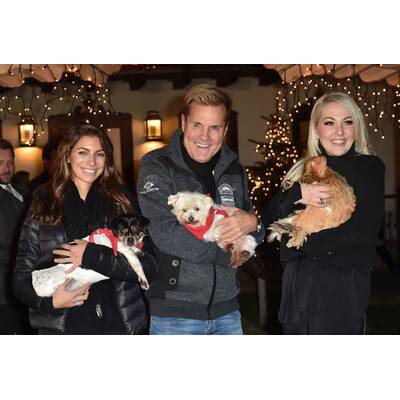 Dieter Bohlen und Carina auf Gut Aiderbichl