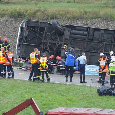 Tragisches Busunglück