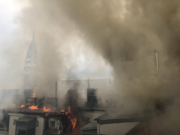 Die ersten Bilder nach dem Feuer-Inferno