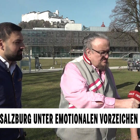 Iran-Demo in Salzburg unter emotionalen Vorzeichen - 