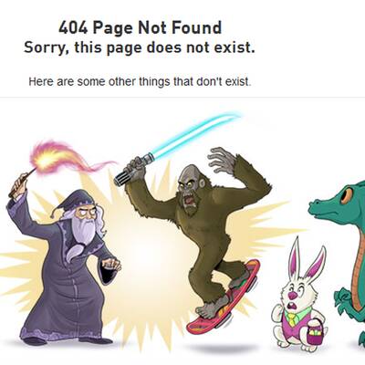Die lustigsten Fehlermeldungen im Internet