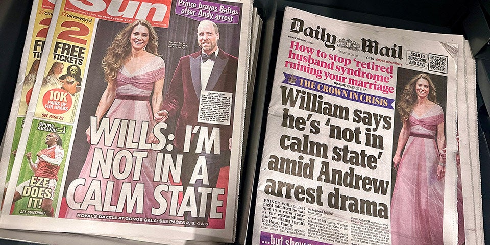 William gegen Charles: Streit um die Zukunft der Monarchie