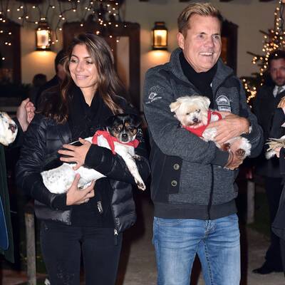 Dieter Bohlen und Carina auf Gut Aiderbichl