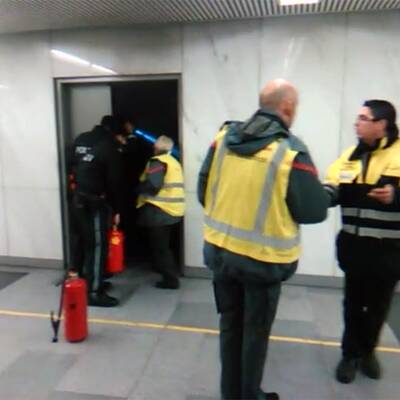 Feuer-Alarm in der Wiener U-Bahn