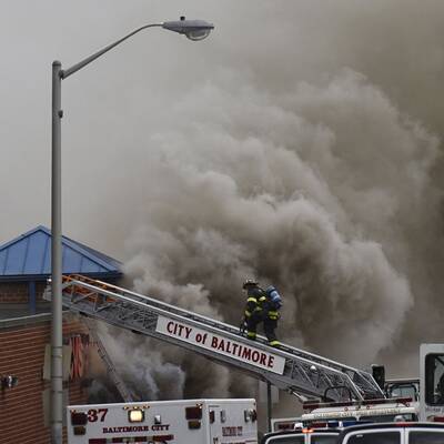 Schwere Krawalle in Baltimore