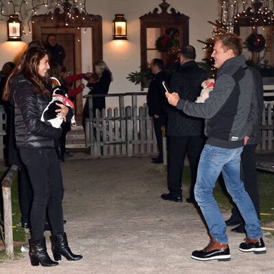 Dieter Bohlen und Carina auf Gut Aiderbichl